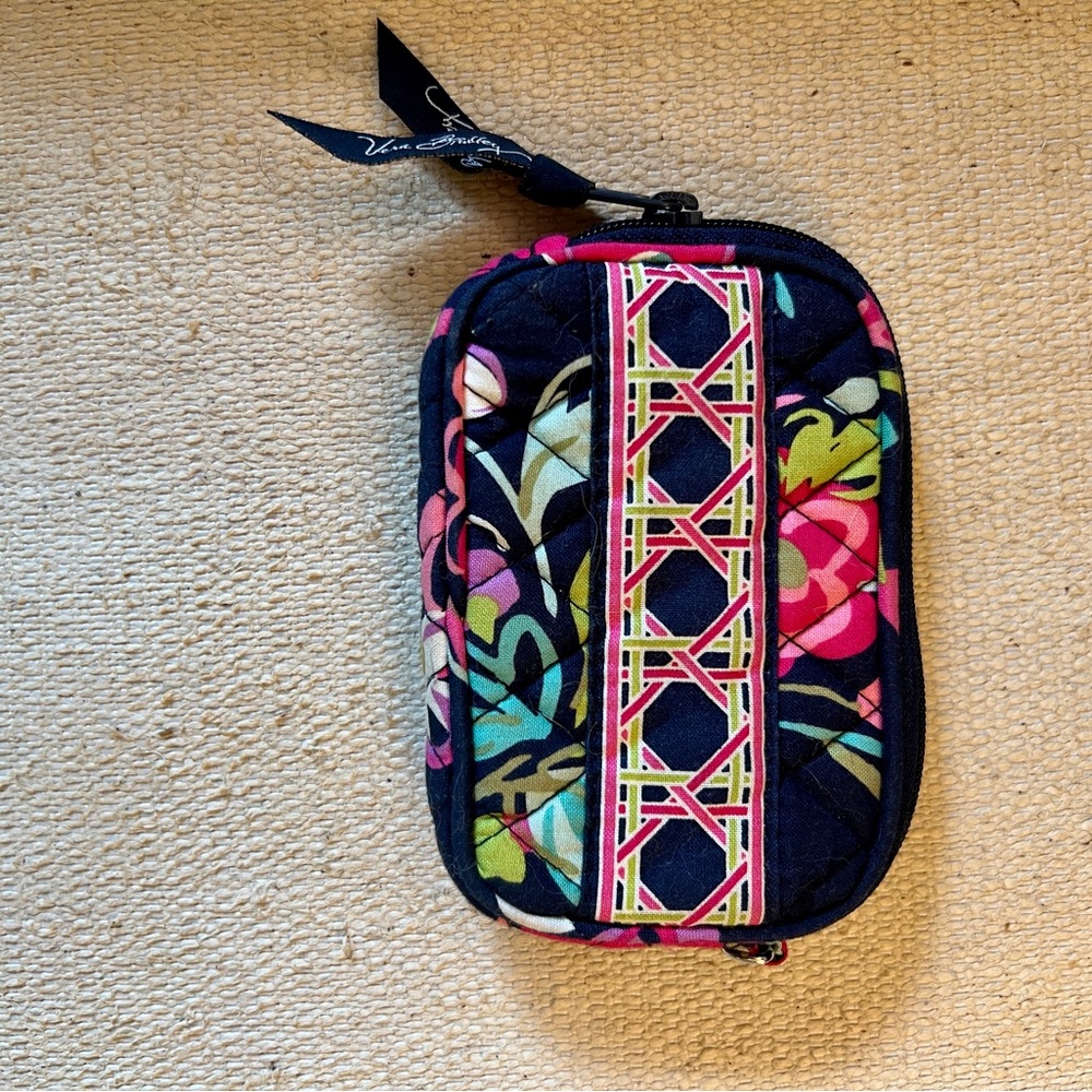 Vera Bradley Multicolor Floral Wristlet